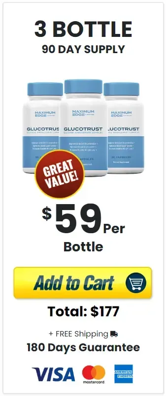 glucotrust 3 bottles price